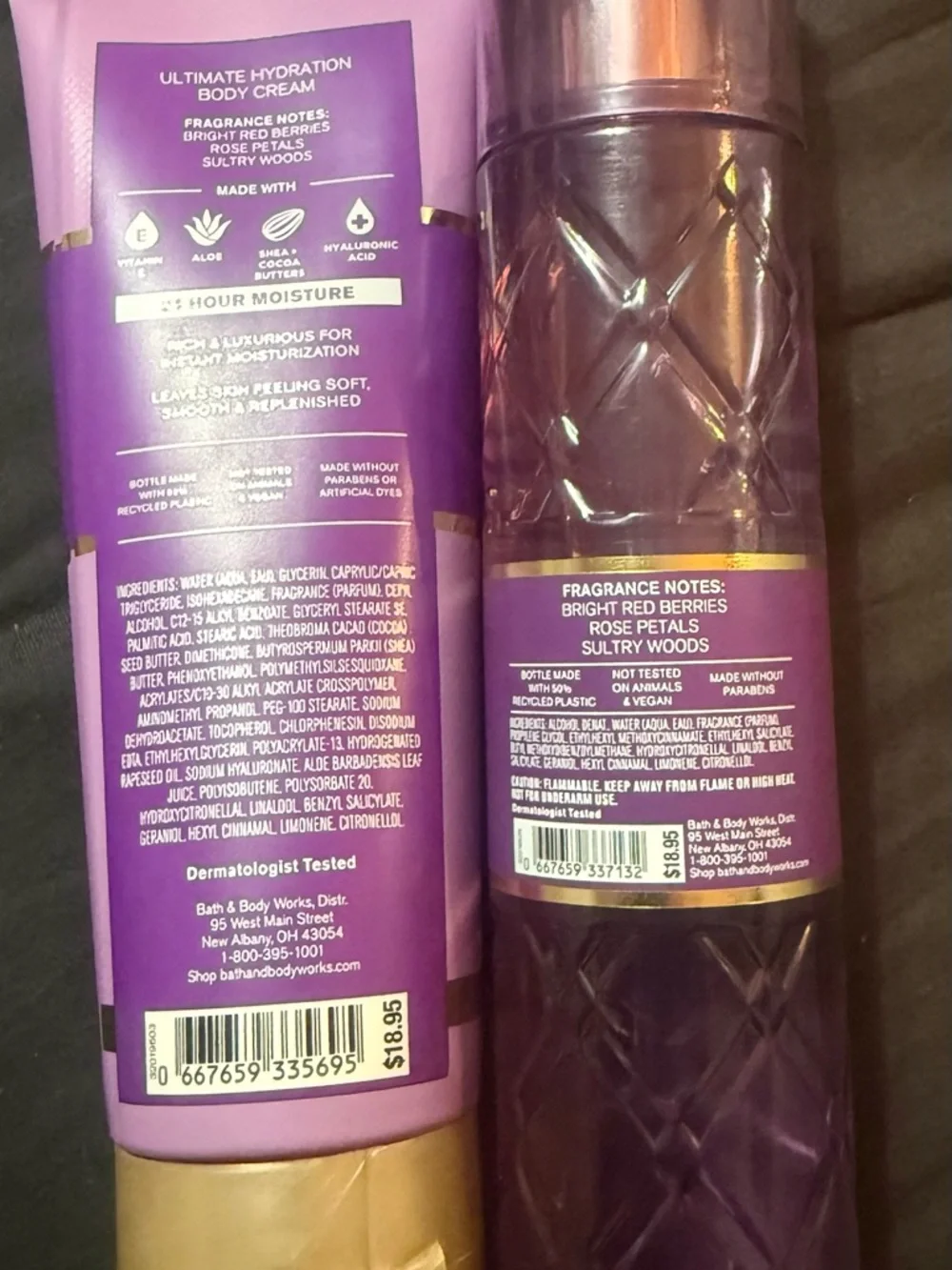 Bath & Body Works Madame Mystique Fragrance Mist & Body Cream - Picture 2 of 2